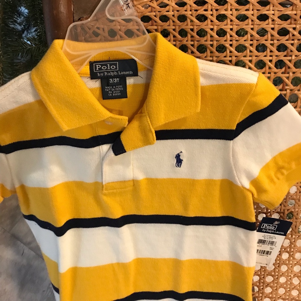 Yellow Polo 3T shirt